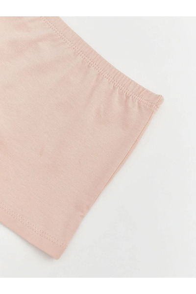 LC Waikiki Pink elastic waist girl's boxer