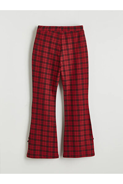 LC Waikiki Crvene Sa mašnom Zvonaste nogavice dečije tajice