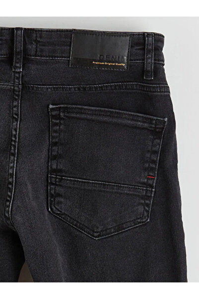 LC Waikiki Black 750 Slim Fit Men's Jean Trousers