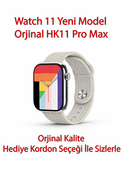 Tekvora HK11 Pro Max Bluetooth Aramalı Akıllı Saat – iOS & Android Uyumlu
