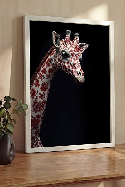 Postifull Zidna slika, luksuzna slika i poster u beloj ramovani, serija ritua...