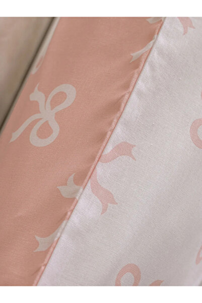 LC Waikiki Pink Patterned Cotton Single Duvet Cover Set