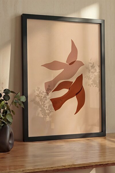 Postifull Zidna slika, luksuzna slika i poster u crnoj ramovani, serija ritua...