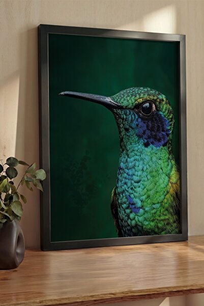 Postifull Pictură de perete, Tablou și poster cu ramă neagră de lux, Seria Ri...