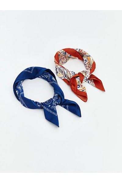 LC Waikiki Ecru Patterned Women's Scarf