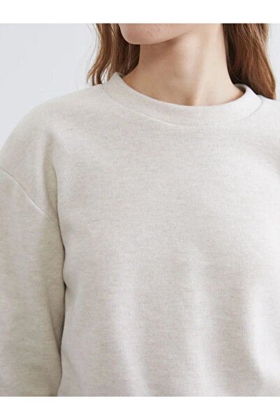 LC Waikiki   Beige Crew Neck Women's T-Shirt