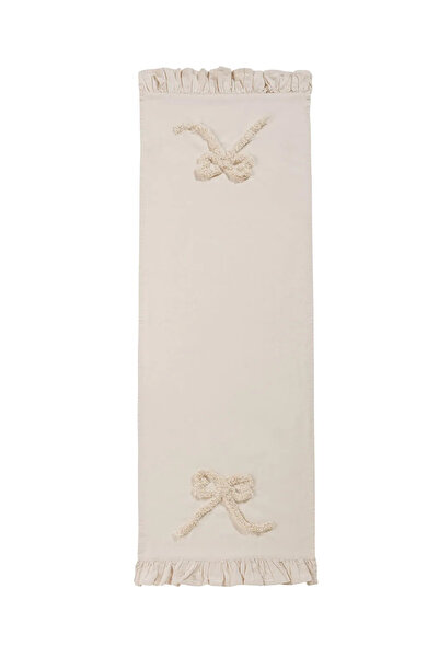 LC Waikiki Beige Bow Embroidered Runner 45X150 cm