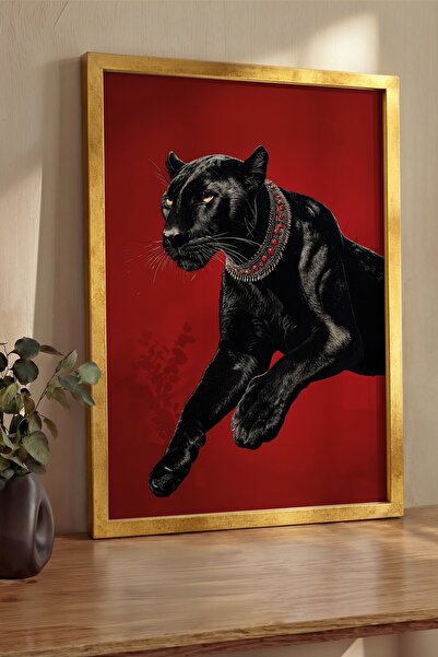 Postifull Pictură de perete, Tablou și poster cu ramă aurie de lux, Seria Rit...