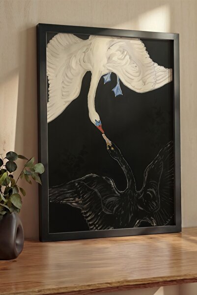 Postifull Pictură de perete, tablou și poster cu ramă neagră de lux, Seria Ri...