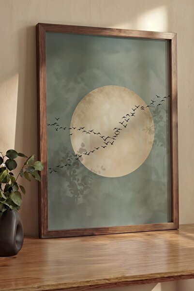 Postifull Πίνακας τοίχου, Πίνακας και αφίσα με πολυτελές καφέ πλαίσιο, Σειρά ...