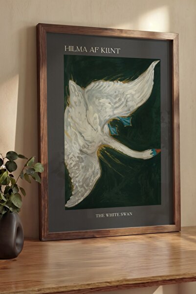 Postifull Pictură de perete, Tablou și poster cu ramă maro de lux, Seria Ritu...