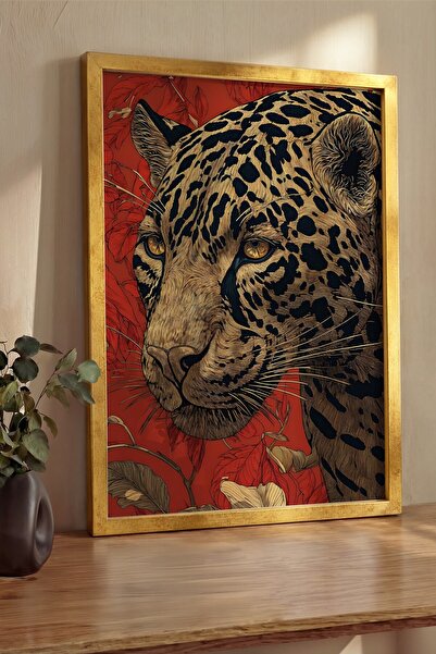 Postifull Pictură de perete, Tablou și poster cu ramă aurie de lux, Seria Rit...