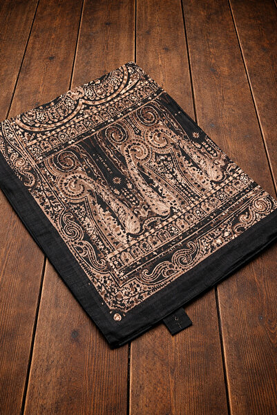 cember Etnik Desen Pamuk Tesettür Şal