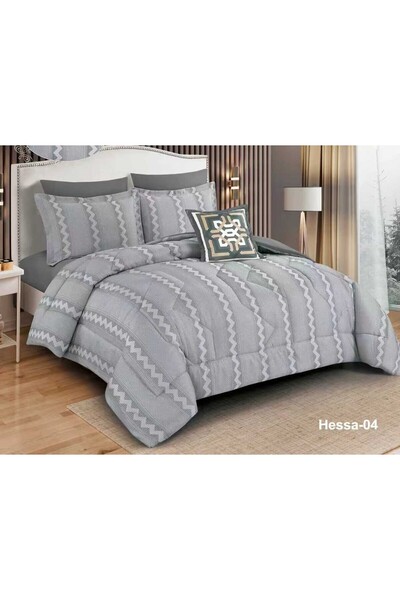 Gen Tech Hessa Double Bedspread Set, 7 Pieces