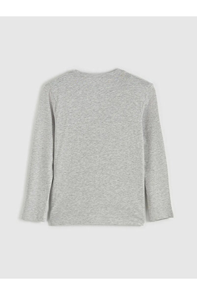 LC Waikiki Sivi set pidžama za dečake New York Štampano