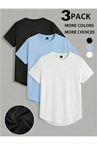 Risil-Nu Company New Season Unisex 3-Piece Basic Slim Fit Oval Skirt T-Shirt ...