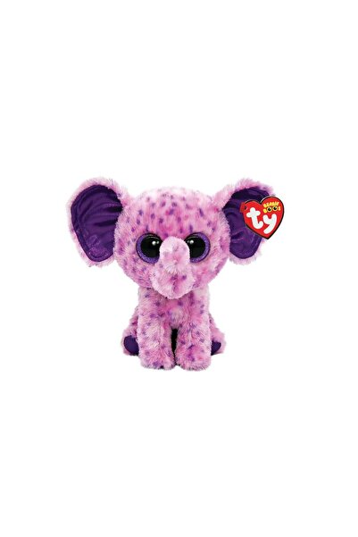 NW NessiWorld Ty Beanie Boo's Eva Elephant أرجواني قطيفة