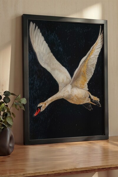 Postifull Zidna slika, luksuzna slika i poster u crnoj ramovini, serija ritua...