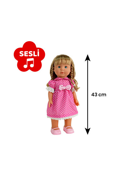 MEGA City Girl Şarkı Söyleyen ve Yürüyen Bebek 43 Cm