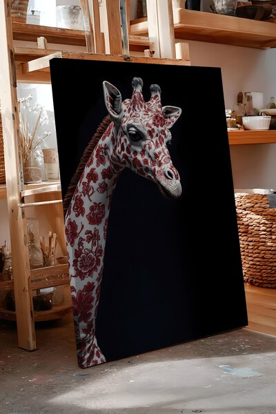 Postifull Pictură murală, Tablou de lux pe pânză, Seria Ritual, Pictură cu gi...