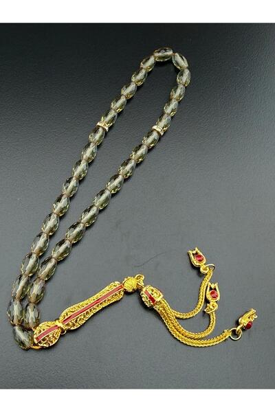 Jewel هدية رأس السنة - مسبحة من حجر الزولتانيت - مسبحة هدية