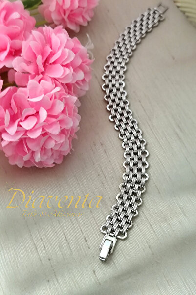 DİAVENTA TAKI VE AKSESUAR Xuping Bracelet Wicker Bracelet Model Silver Xuping...
