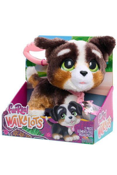 FurReal Voice and Interactive A-Lots Bernedoodle Plush 28056