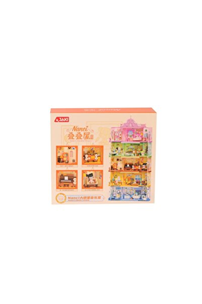 NW NessiWorld Hk133 Jaki Big Star Music Room 256 Piece Block Toy
