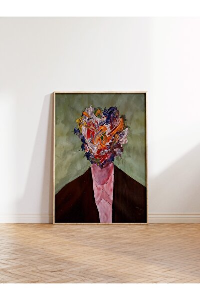 Postifull Zidna slika, slika i poster u drvenom okviru, serija rituala, maksi...