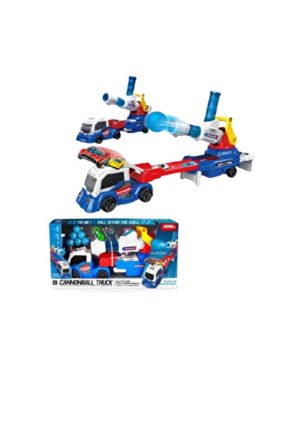 Other Car Launcher Truck with Launch Track, Includes 2 Metal Cars, Lights and...