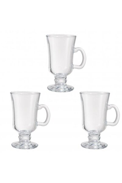 MISTER HOME Glass Cup Set - 3 Pieces - 120 ml