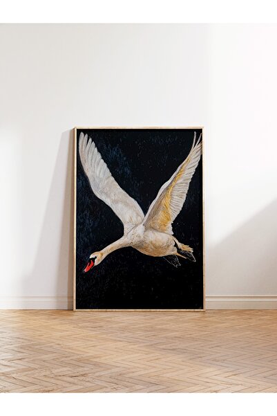 Postifull Wall Art, Wood Framed Art and Poster, Ritual Series, Bird Art, No:1...