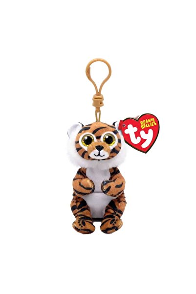 TY Beanie Boos Ty Clawdia Tiger Belly Keychain 12 cm