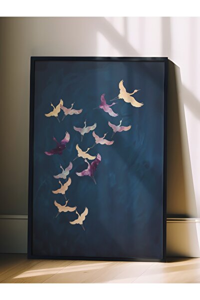 Postifull Pictură de perete, Tablou și poster cu ramă neagră, Seria Ritual, P...