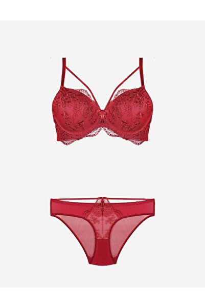 SS HOME CONCEPT مجموعة حمالة صدر مدعمة من Nurteks 4485