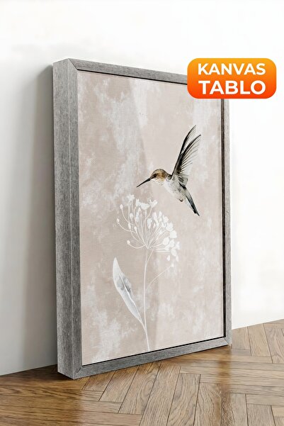 Postifull Zidna slika, luksuzna slika na platnu sa srebrnim okvirom, serija r...