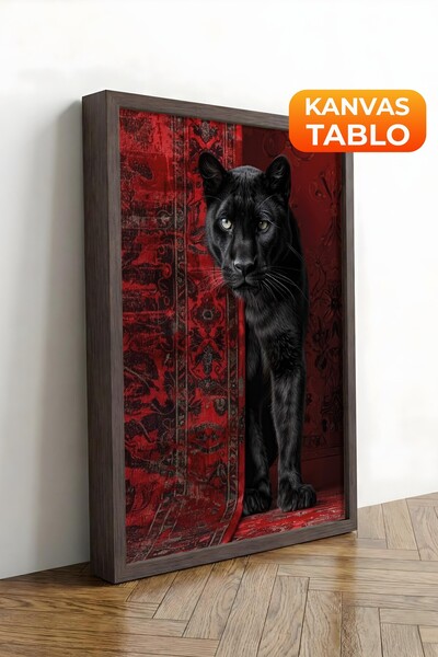 Postifull Zidna slika, luksuzna slika na platnu u smeđem okviru, serija ritua...