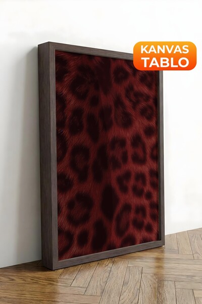 Postifull Zidna slika, luksuzna slika na platnu sa smeđim okvirom, serija rit...