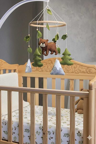 keçedekorr Bebek beşik hediyesi, bebek odası dekorasyonu,beşik içi hediyelik,...