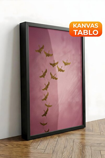 Postifull Pictură murală, Tablou pe pânză cu ramă neagră de lux, Seria Ritual...