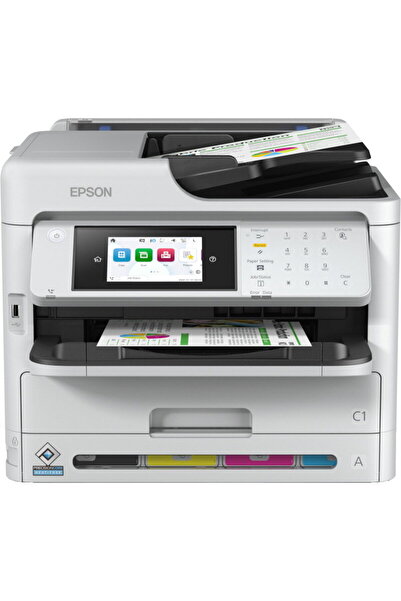 EPSON Multifunctional WorkForce Pro WF-C5890DWF, InkJet, Color, A4 Format, Du...