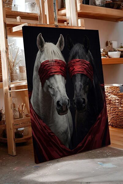 Postifull Pictură murală, Tablou de lux pe pânză, Seria Ritual, Pictură cu ca...