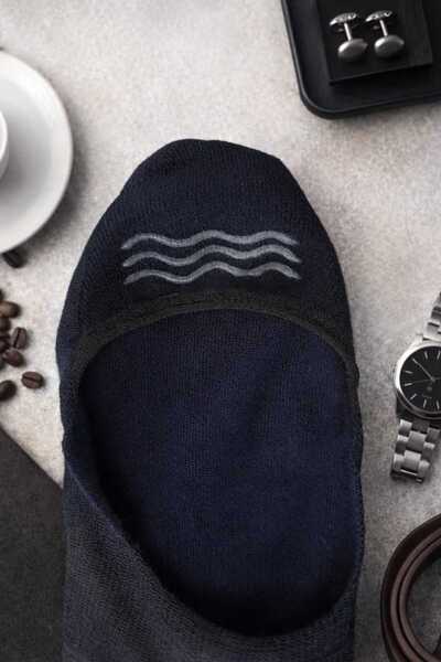 your trend socks 6 Çift Erkek Bambu Dikişsiz Topuk Silikonlu Babet Çorap Soft Yıkamalı, 200 İğne, Kokulu - Yazlık - Karışık Renk