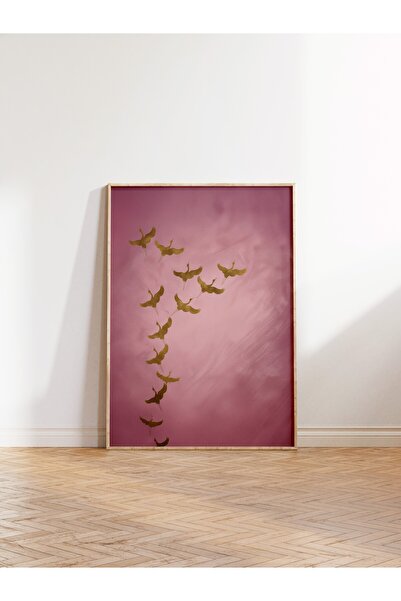 Postifull Pictură de perete, Tablou și poster cu ramă din lemn, Seria Ritual,...