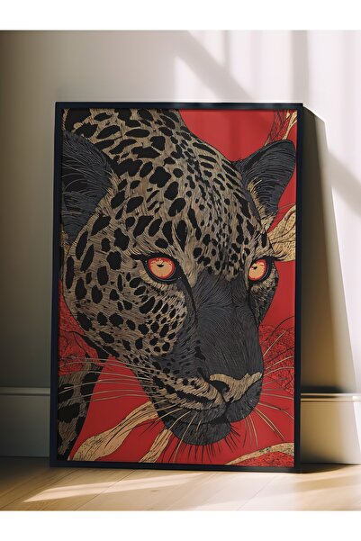 Postifull Стена изкуство, черна рамка произведение на изкуството и плакат, Ри...