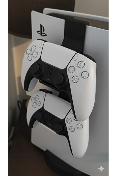 MÜTEFERRİKA 3D PS5 Uyumlu Çiftli Gamepad Askılığı – DualSense Kontrolcü Standı
