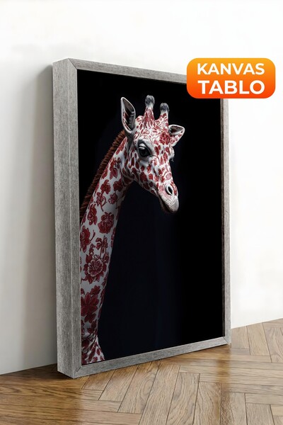 Postifull Zidna slika, luksuzna slika na platnu sa srebrnim okvirom, serija r...