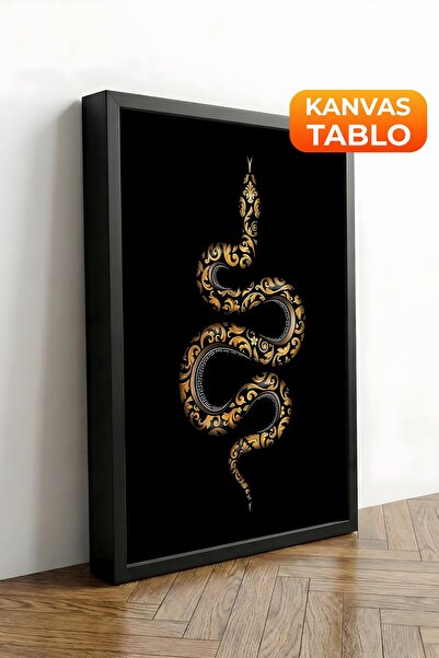 Postifull Zidna slika, luksuzna slika na platnu u crnom okviru, serija ritual...