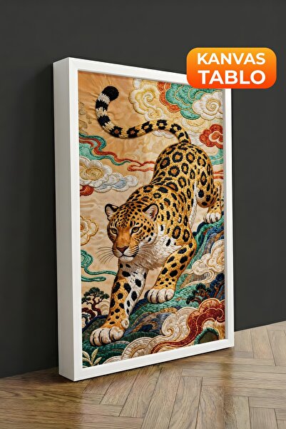 Postifull Pictură murală, Tablou pe pânză cu ramă albă de lux, Seria Ritual, ...