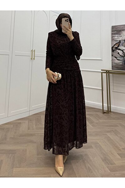 bezenstore BELLA DANTEL ELBİSE